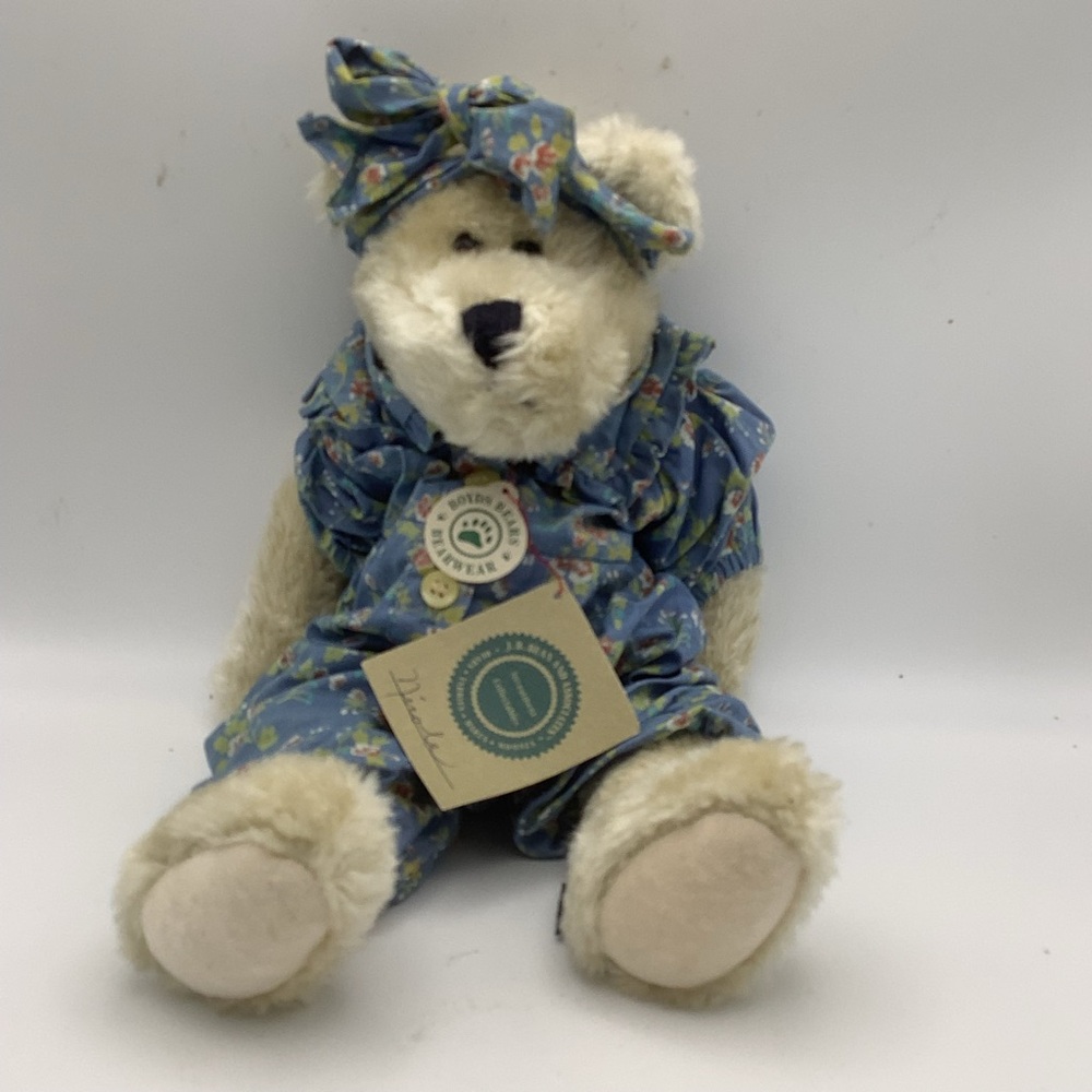 Vintage The Boyds Collection Nicole  De La El-Bee Plush Bear